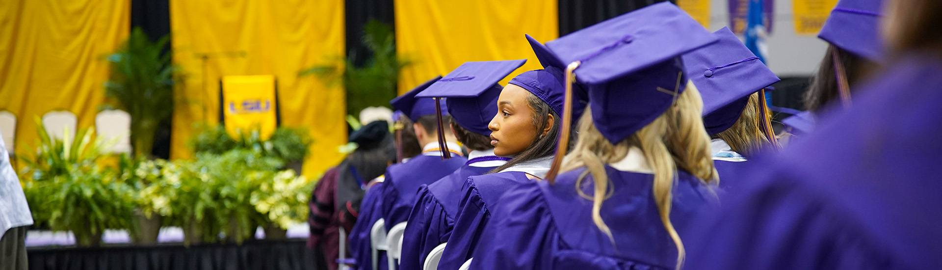 Student at graduation