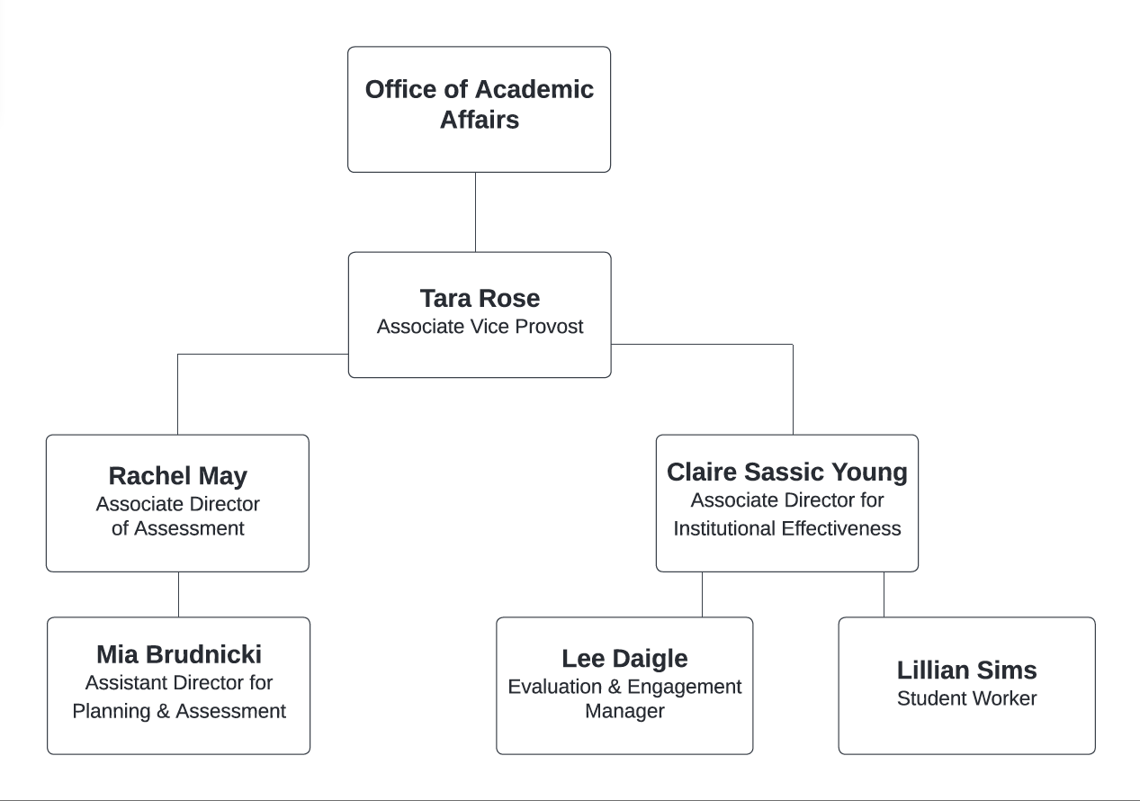 OIE organizational chart