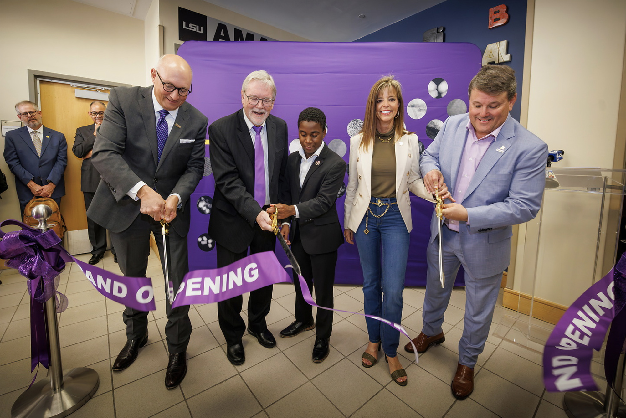 Ribbon cutting