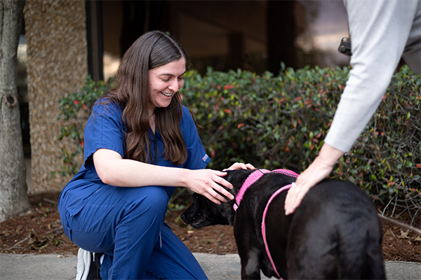 Dr. Hodgkiss with Emmy